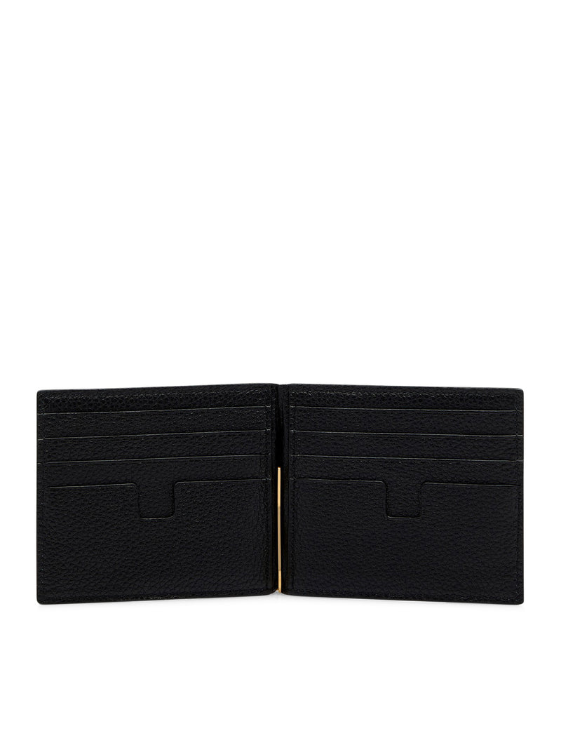Tom Ford Tom Ford Men Soft Grain Leather Money Clip Wallet