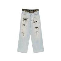 Amiri Amiri Blue Denim - Wide-Leg Jeans Men