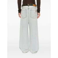 Amiri Amiri Blue Denim - Wide-Leg Jeans Men