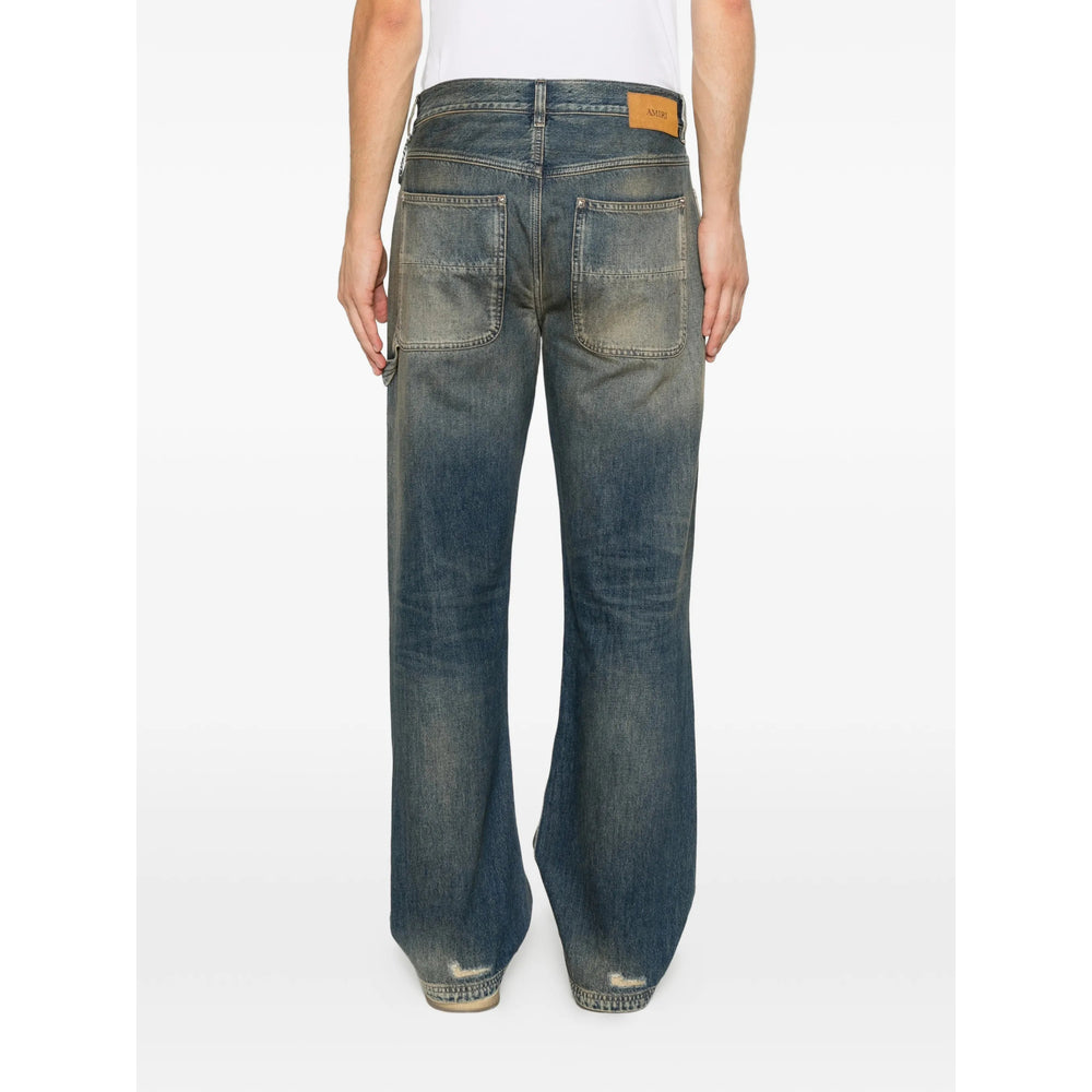 Amiri Blue Denim - Loose-Fit Jeans Men