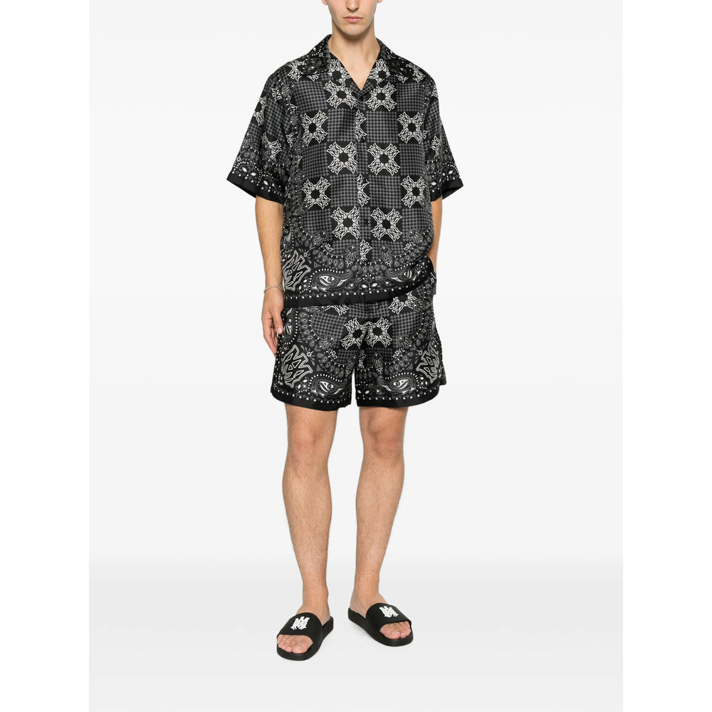 Amiri Amiri Black Shorts - Bermuda Shorts Men