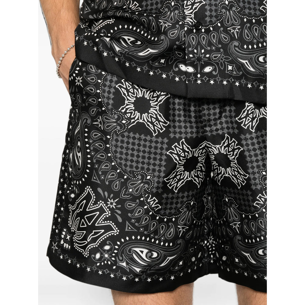 Amiri Amiri Black Shorts - Bermuda Shorts Men