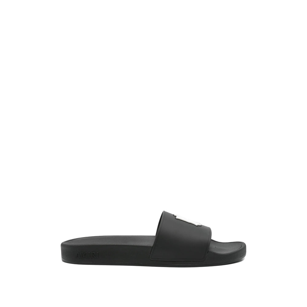 Amiri Black Flip-Flops & Slides Men