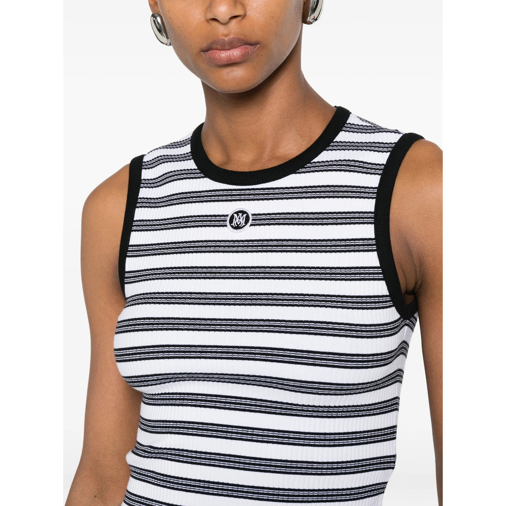 Amiri Amiri White Tops - Vests & Tank Tops Women
