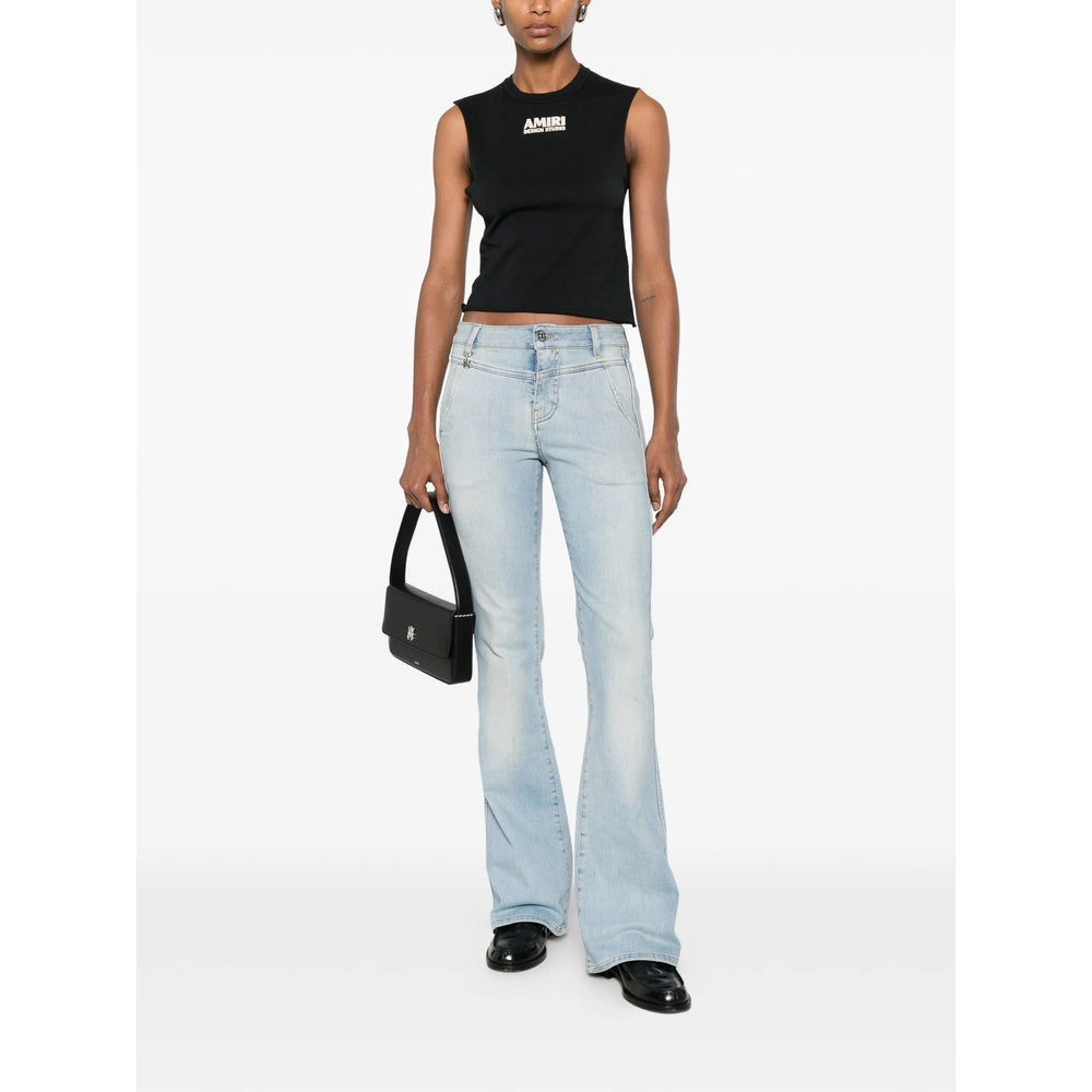 Amiri Amiri Black Tops - Vests & Tank Tops Women