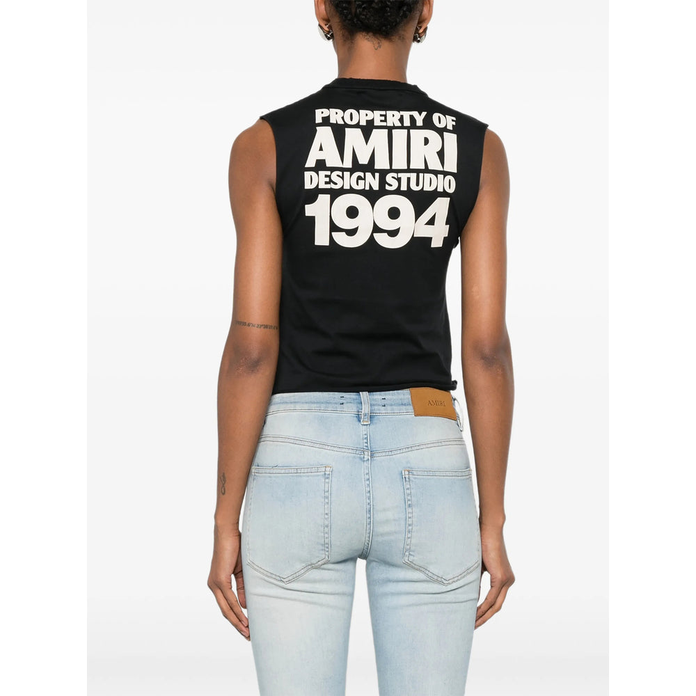 Amiri Amiri Black Tops - Vests & Tank Tops Women