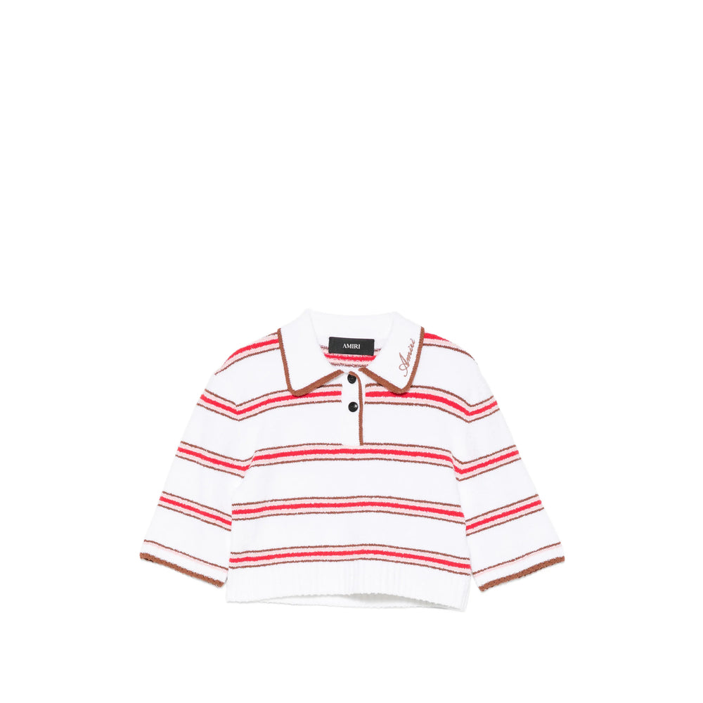 Amiri Amiri White Tops - Polo Tops Women