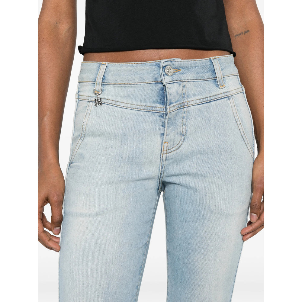 Amiri Amiri Blue Denim - Flared Jeans Women