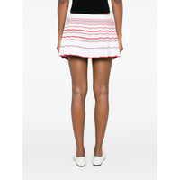 Amiri Amiri White Skirts - Pleated Skirts Women