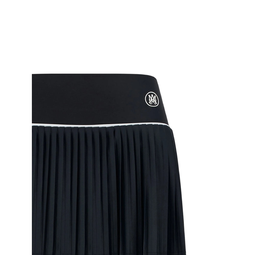 Amiri Amiri Black Skirts - Pleated Skirts Women