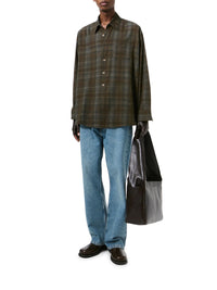 Our Legacy Our Legacy Men Borrowed Checked Shirt