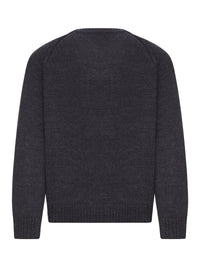 Our Legacy Men Charcoal Merino Wool Sweater