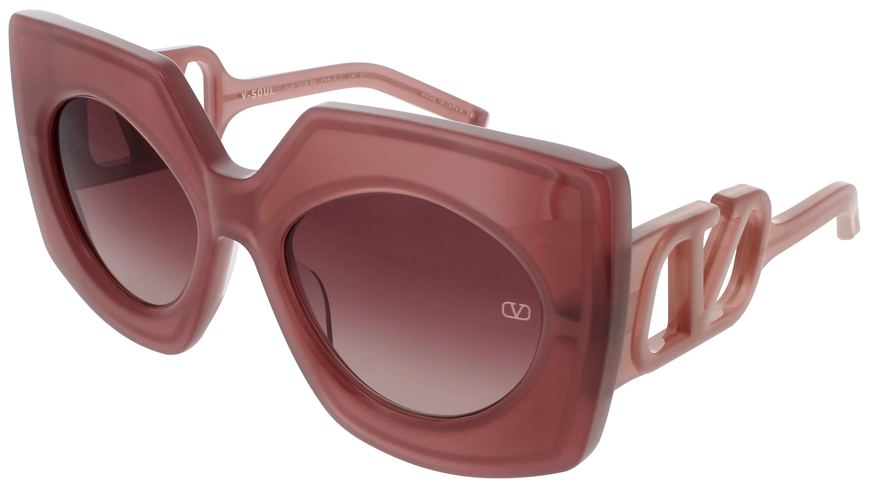 Valentino Valentino Sunglasses BLACK SWIRL/YELLOW GOLD