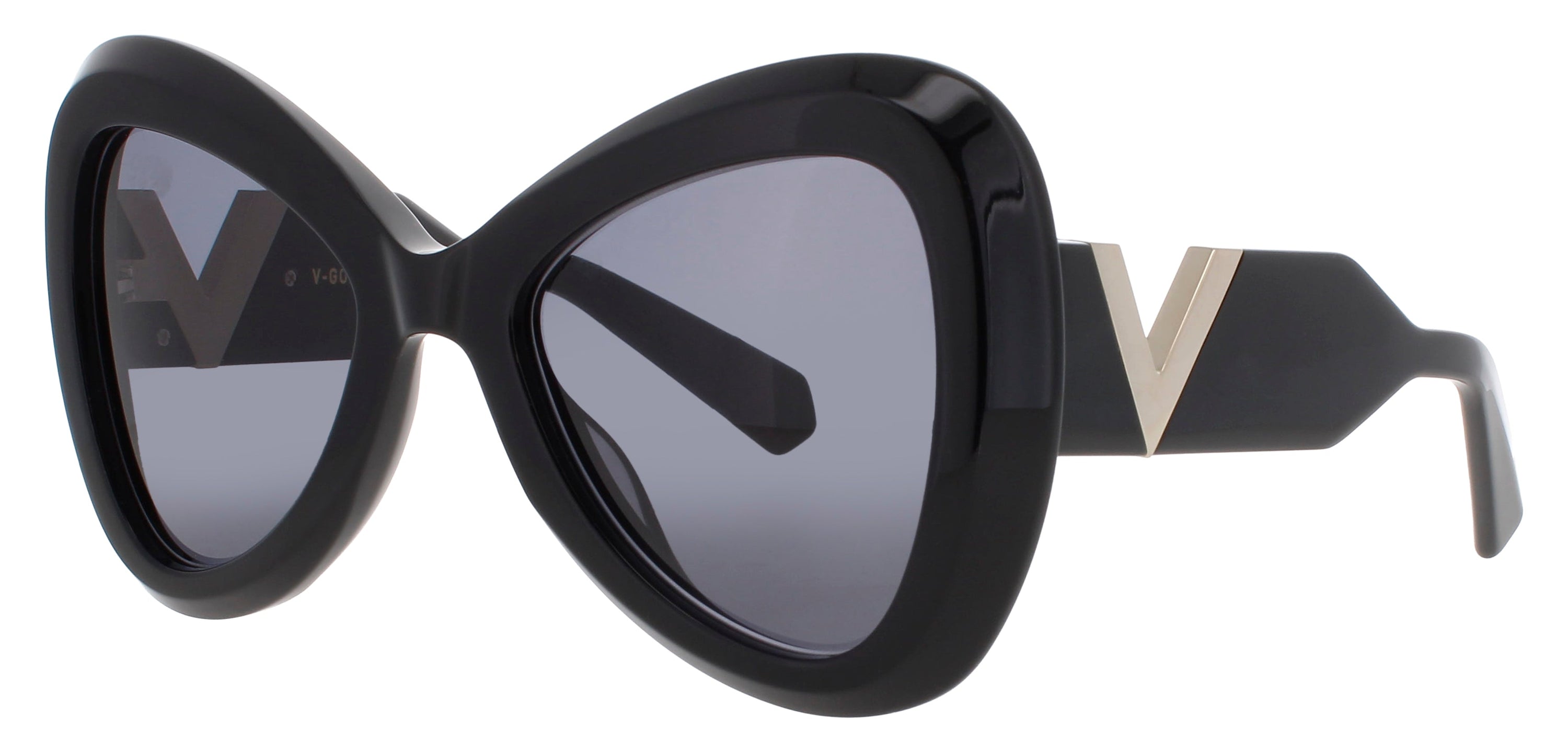 Valentino Valentino Sunglasses BLACK/GOLD