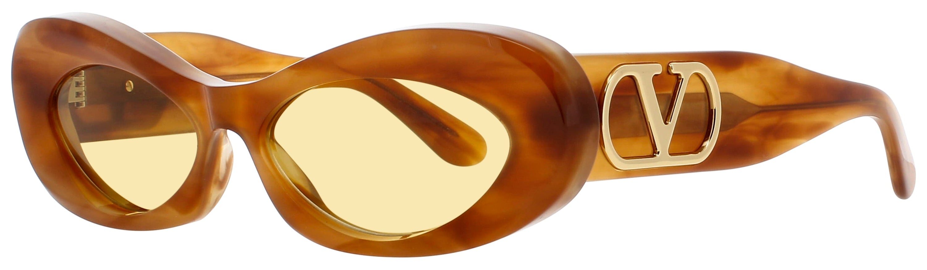 Valentino Valentino Sunglasses IVORY / GOLD