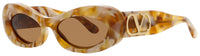Valentino Valentino Sunglasses IVORY / GOLD