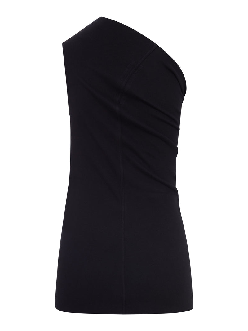 Rick Owens Rick Owens Women Athena One-Shoulder T Top With Shaped Seams