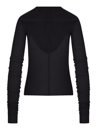 Rick Owens Rick Owens Women Ribbed Knit Hoodie