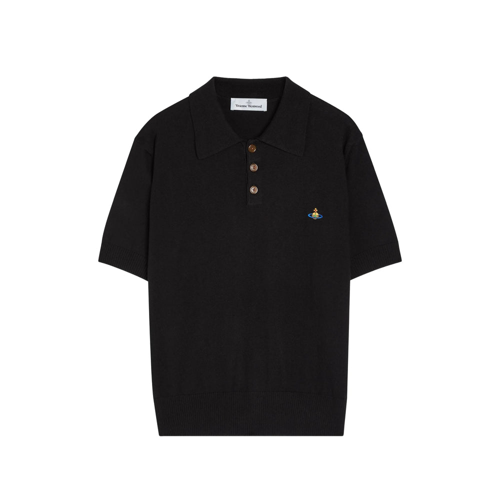 Vivienne Westwood Black Polo Shirts Men