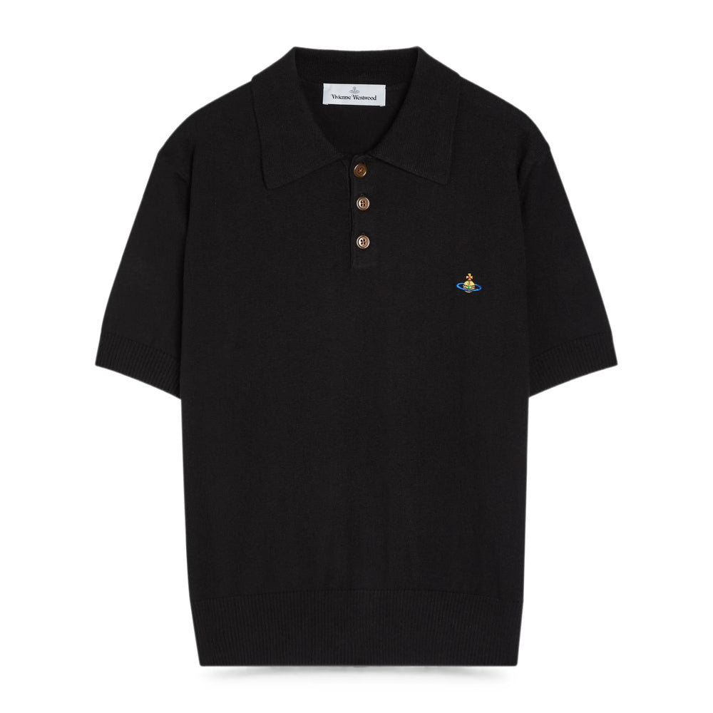Vivienne Westwood Black Polo Shirts Men