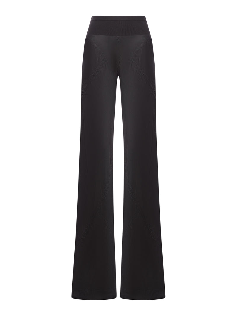 Rick Owens Rick Owens Women Silk Bias Flare Trousers