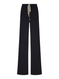 Rick Owens Women Drawstring Bias Pants With Drawstring