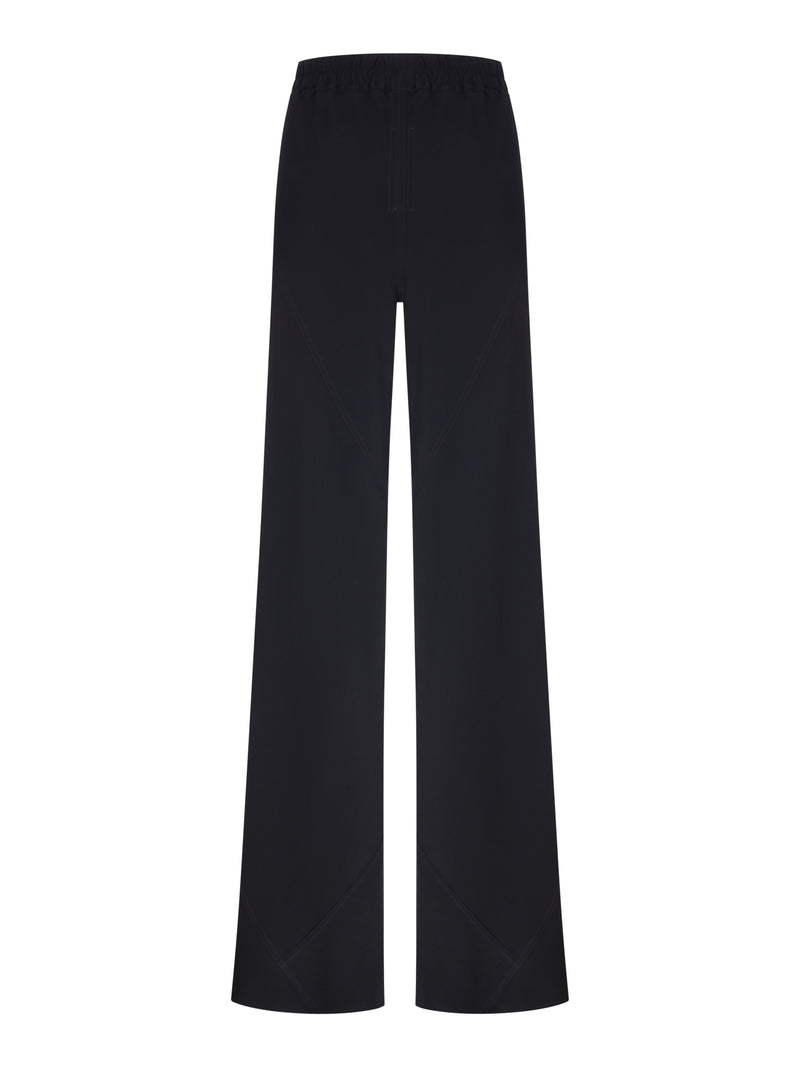 Rick Owens Women Drawstring Bias Pants With Drawstring