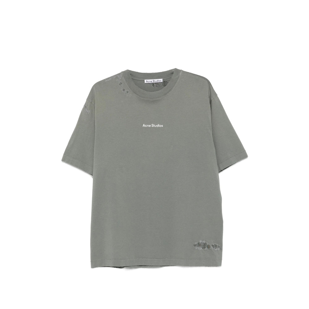 Acne Studios Green T-Shirts & Vests - T-Shirts Men