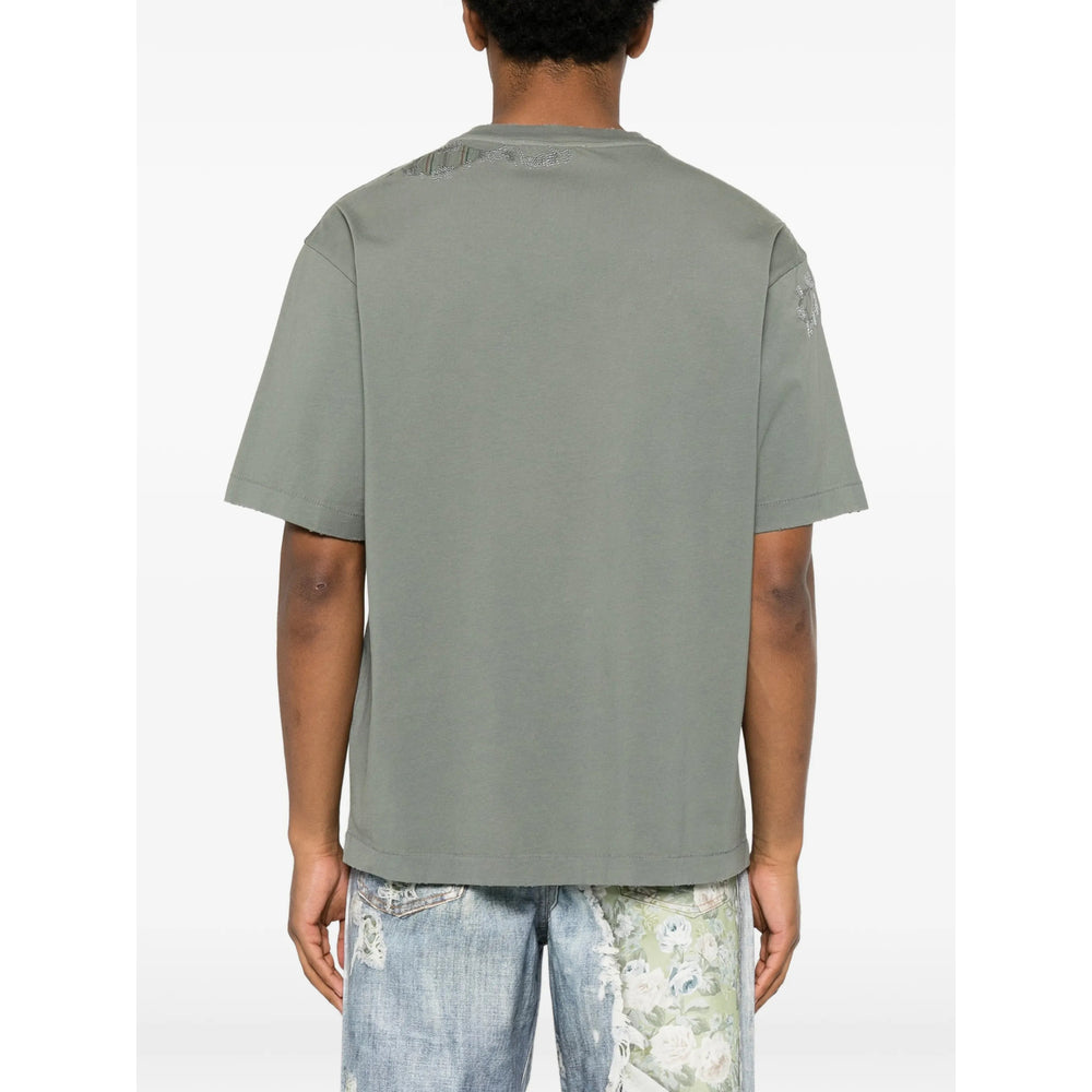 Acne Studios Green T-Shirts & Vests - T-Shirts Men