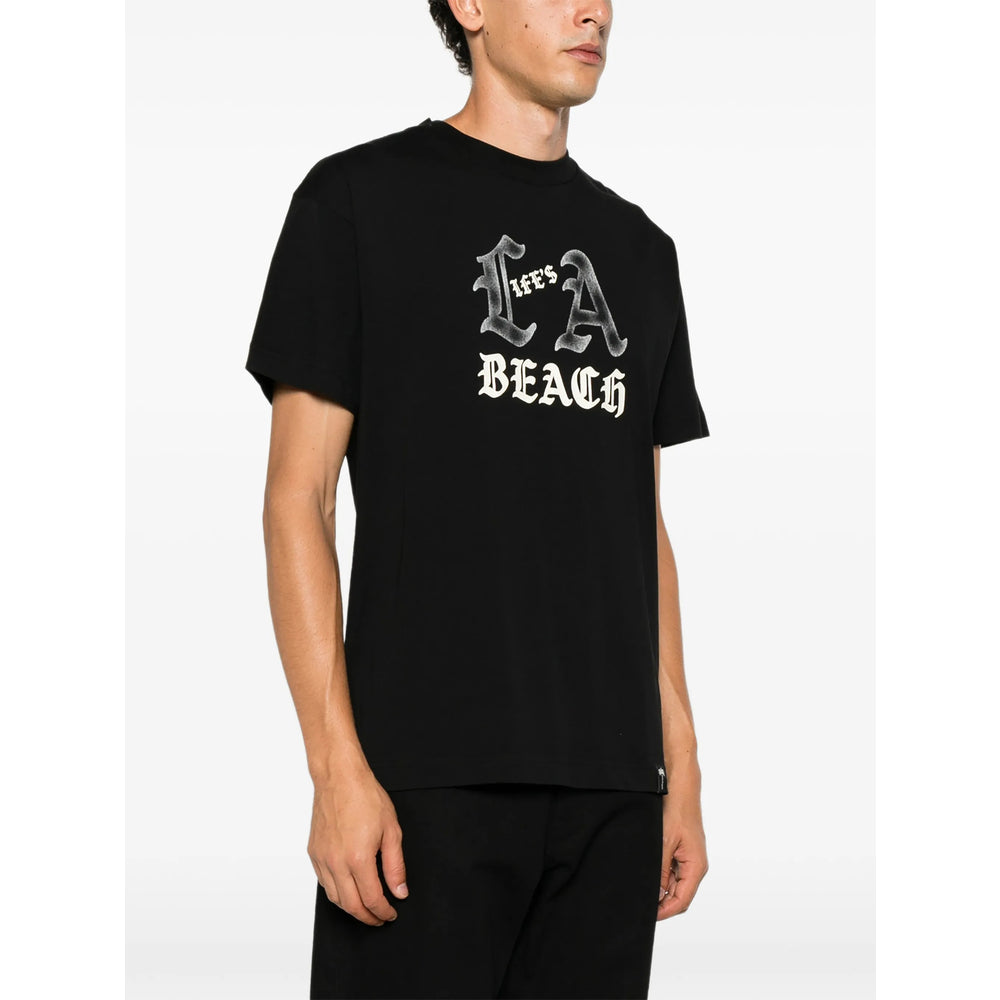 Palm Angels Palm Angels Black T-Shirts & Vests - T-Shirts Men