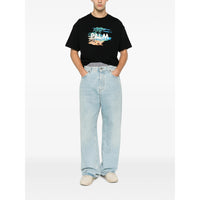 Palm Angels Black T-Shirts & Vests - T-Shirts Men