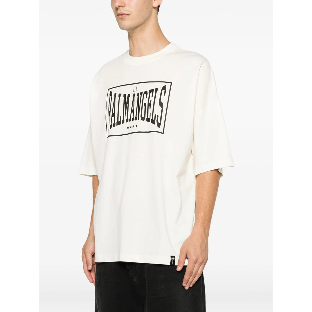 Palm Angels Neutrals T-Shirts & Vests - T-Shirts Men