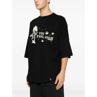 Palm Angels Black T-Shirts & Vests - T-Shirts Men