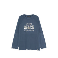 Palm Angels Blue T-Shirts & Vests - T-Shirts Men