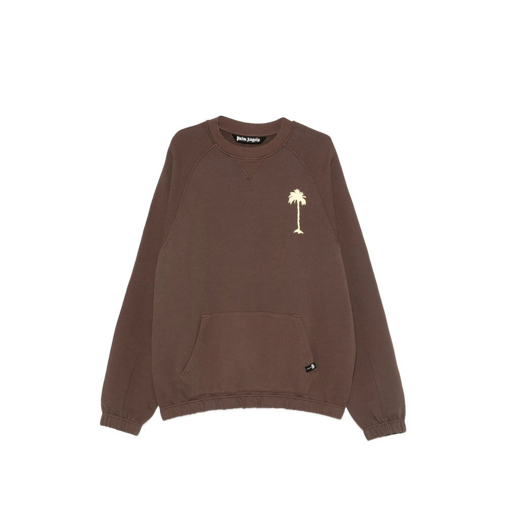 Palm Angels Brown Sweaters & Knitwear - Sweatshirts Men