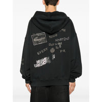 Palm Angels Black Sweaters & Knitwear - Hoodies Men