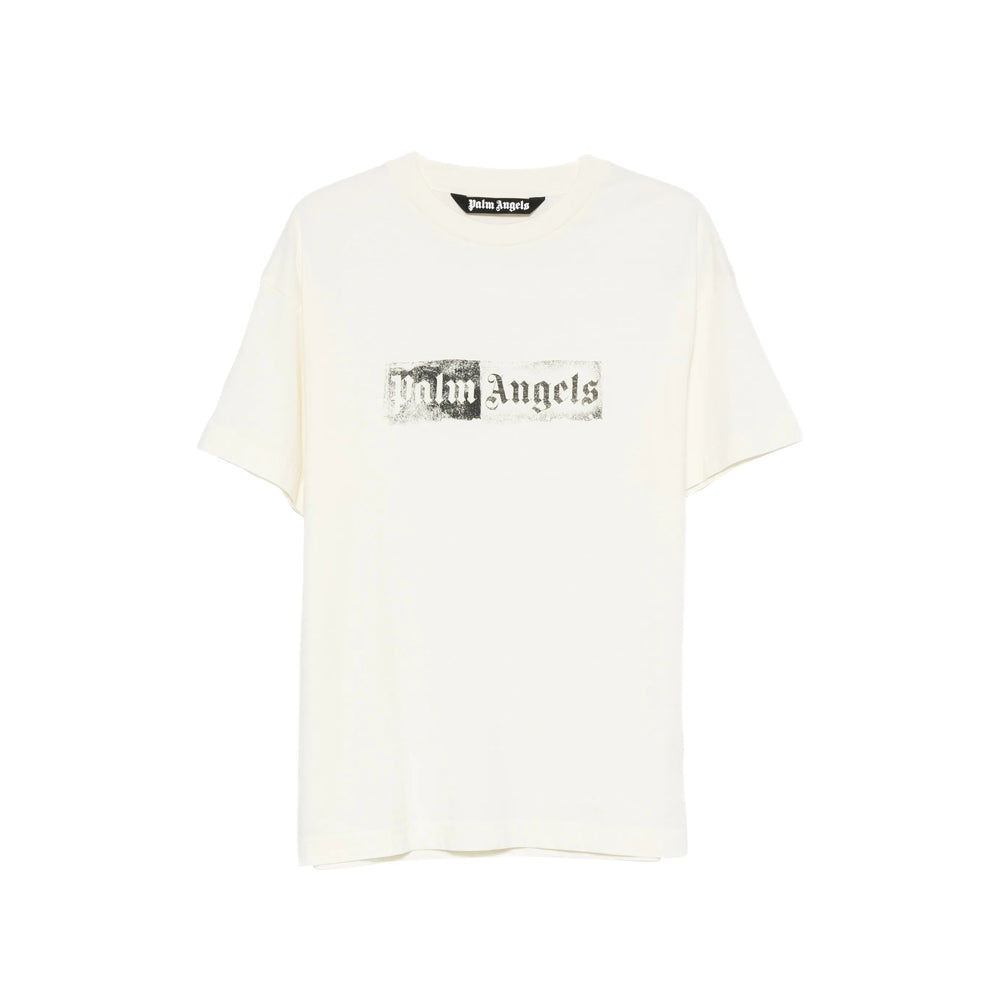 Palm Angels White T-Shirts & Vests - T-Shirts Men