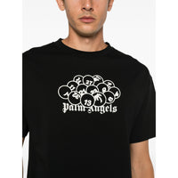 Palm Angels Black T-Shirts & Vests - T-Shirts Men