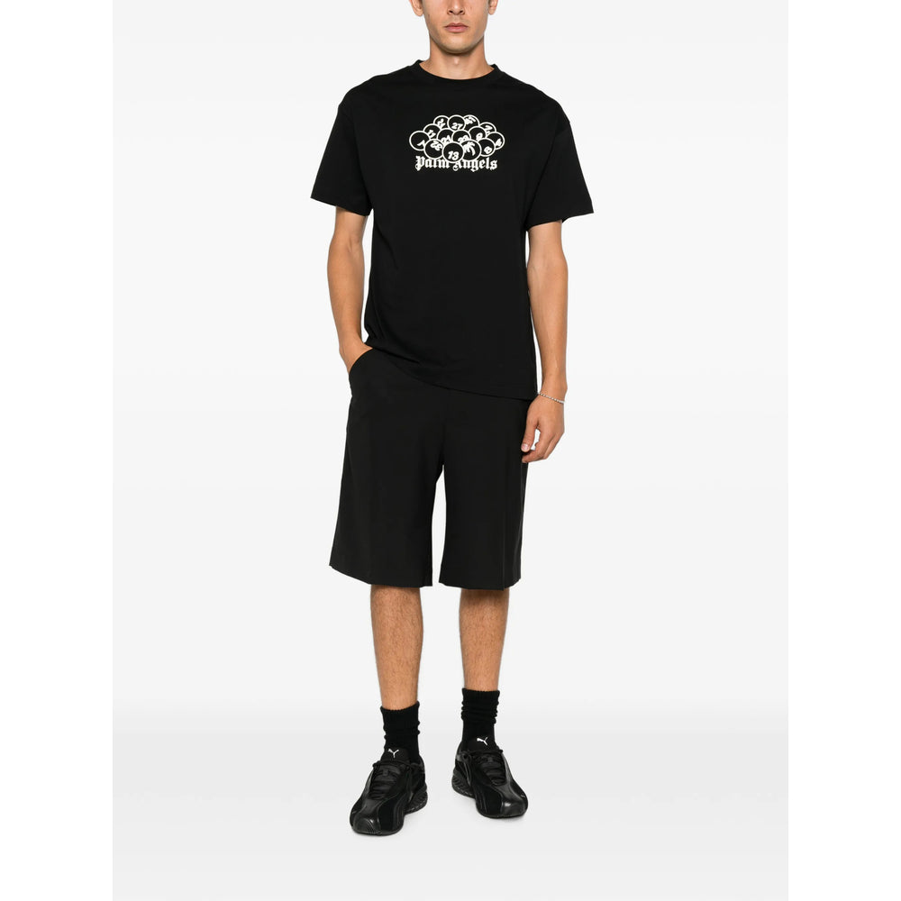 Palm Angels Black T-Shirts & Vests - T-Shirts Men