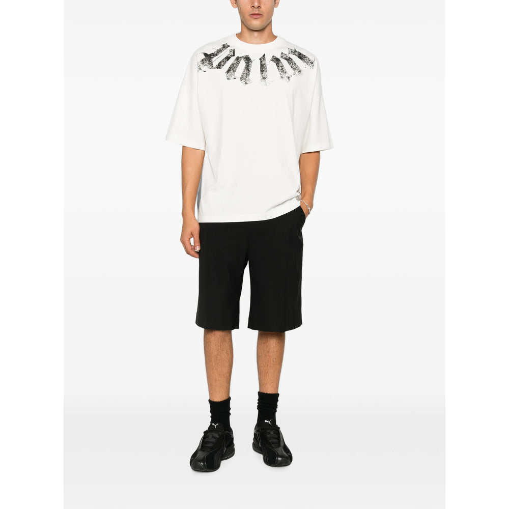 Palm Angels White T-Shirts & Vests - T-Shirts Men