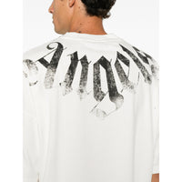 Palm Angels White T-Shirts & Vests - T-Shirts Men