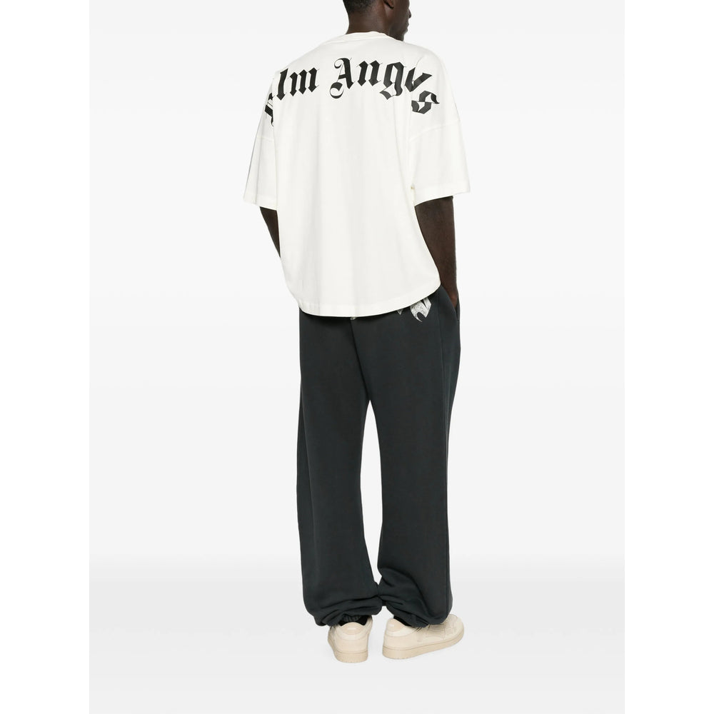 Palm Angels White T-Shirts & Vests - T-Shirts Men