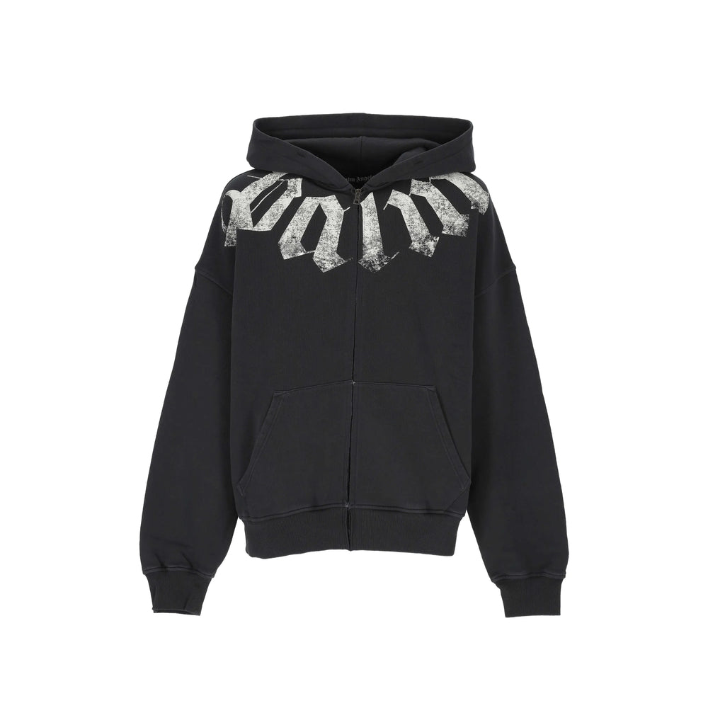 Palm Angels Black Sweaters & Knitwear - Hoodies Men