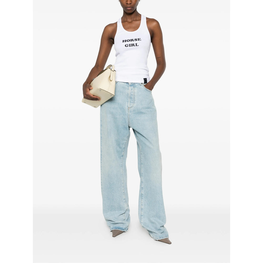 Stella Mccartney Stella Mccartney White Tops - Vests & Tank Tops Women