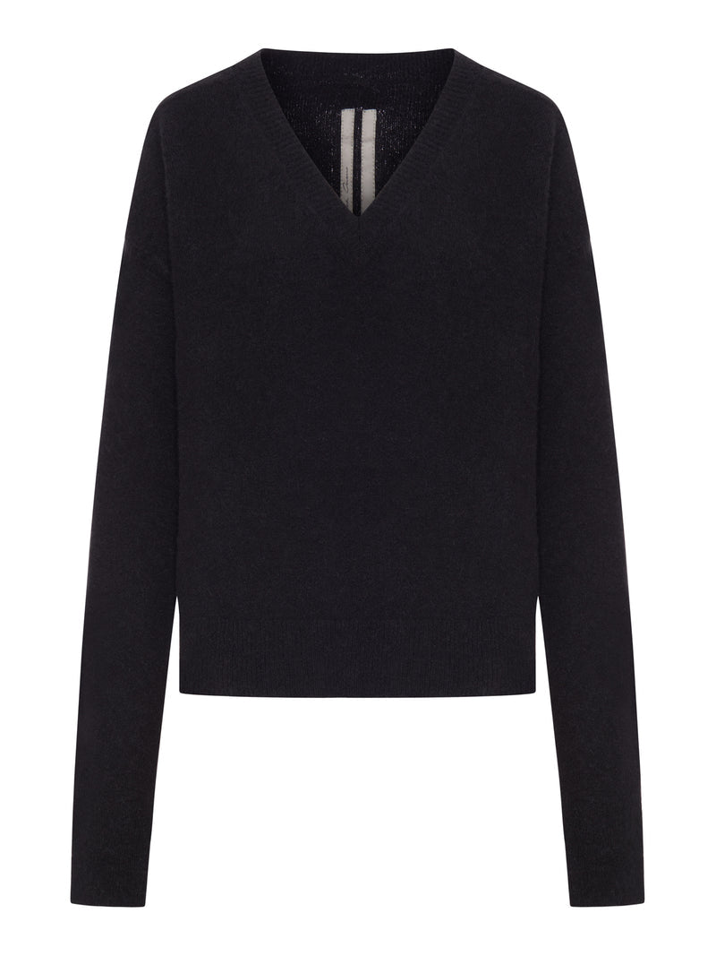 Rick Owens Women V-Neck Long-Sleeve Sweater