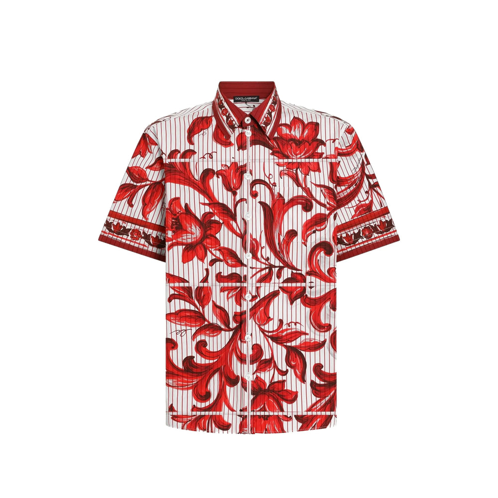 Dolce & Gabbana Dolce & Gabbana Red Shirts Men