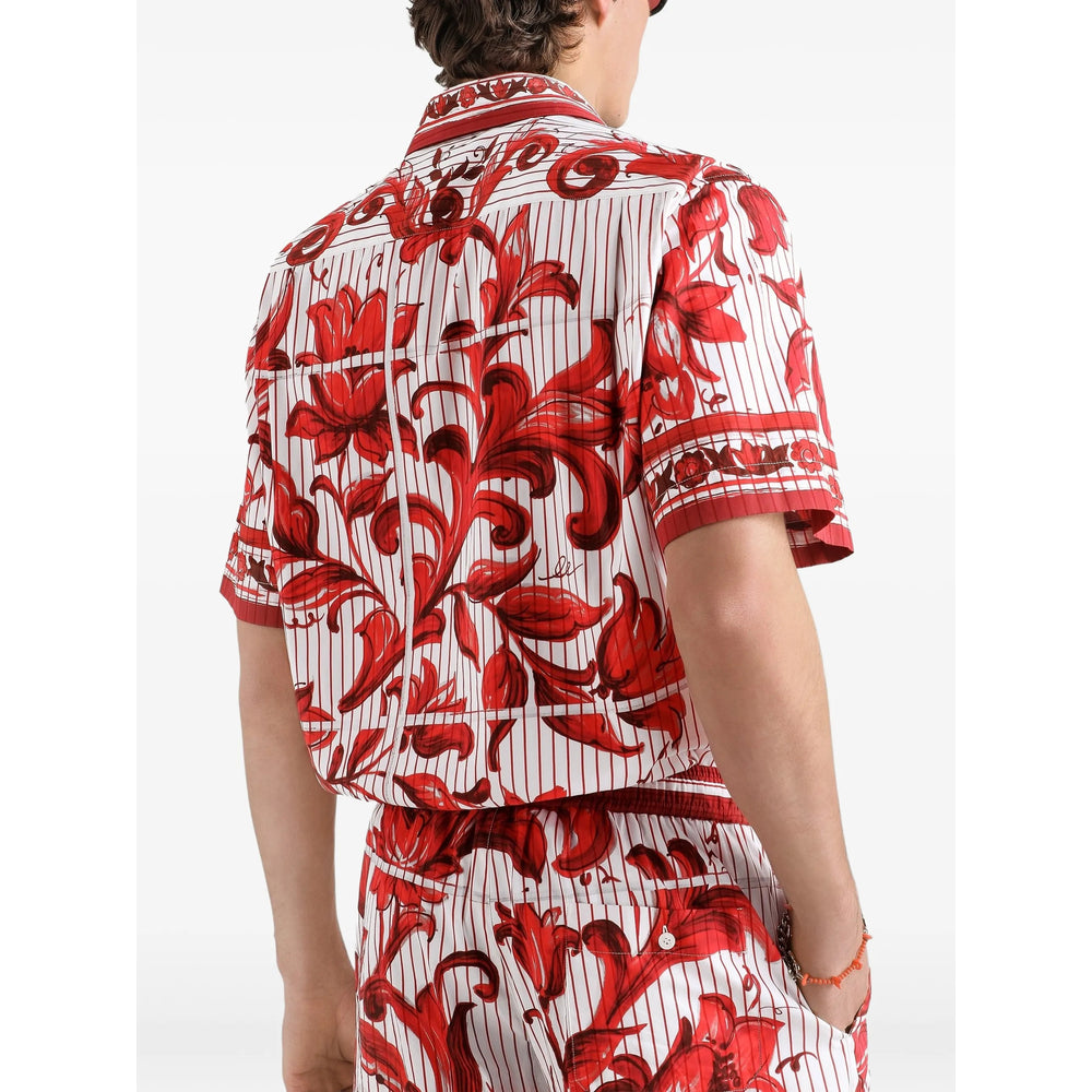 Dolce & Gabbana Dolce & Gabbana Red Shirts Men