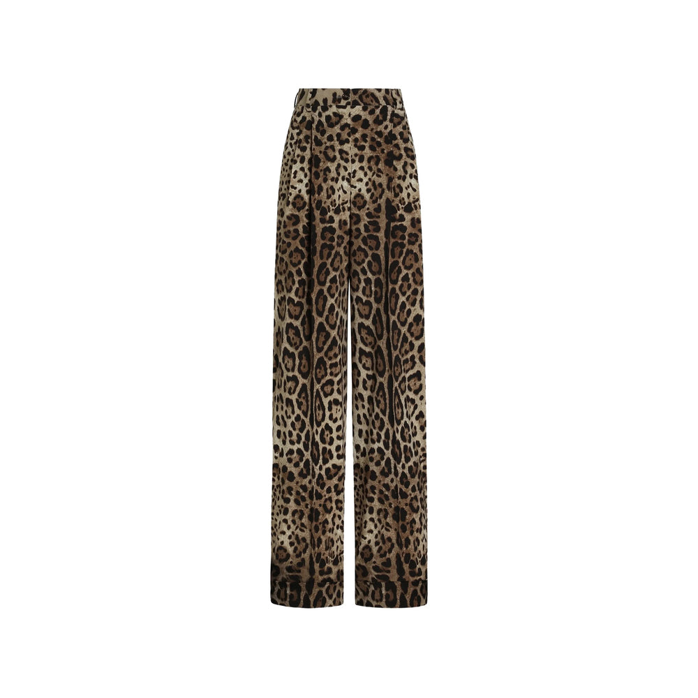 Dolce & Gabbana Neutrals Trousers - Tailored Trousers Women