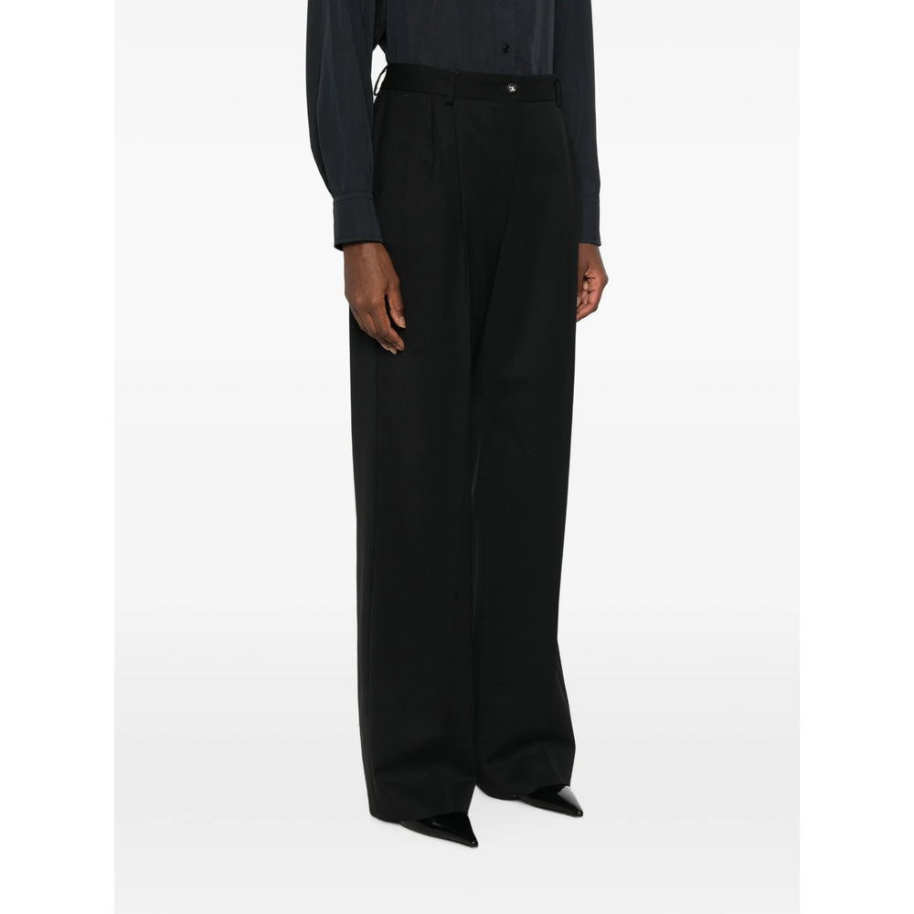 Dolce & Gabbana Black Trousers - Tailored Trousers Women