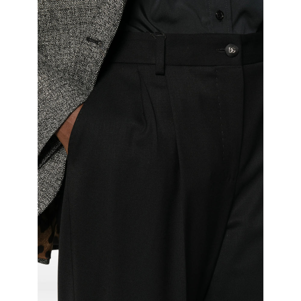 Dolce & Gabbana Black Trousers - Tailored Trousers Women